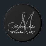 Nomes e Iniciais da imã salve a data<br><div class="desc">Nomes e Iniciais de Imã salve a data Personalizáveis</div>