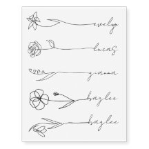 Nomes Personalizados Florais