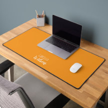 Nomes personalizados moderno laranja minimalista