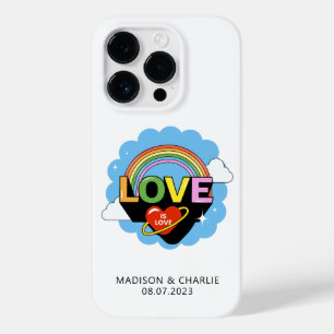 Nomes personalizados / Texto "Amor é Amor"