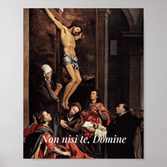 Non nisi te Impressão (Frente)