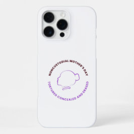 Noncustodial Mother Phone Case With Logo
