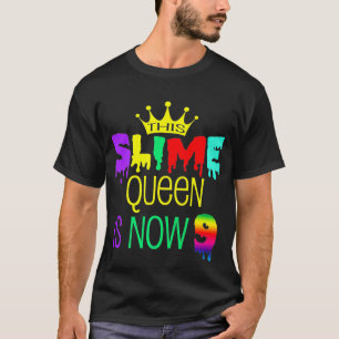 Nono Aniversário Camisa Esta Rainha Slimosa É Ag