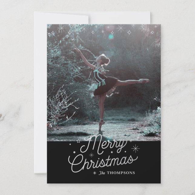 NONO DIA DE NATAL / Cartões de foto de Natal (Frente)