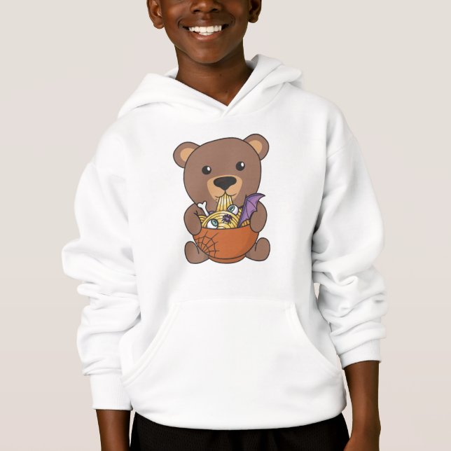 Noodles Japoneses Bear De Halloween Come Ramen (Frente)