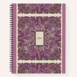 Nooracle Plum Intricate Growth Journal
