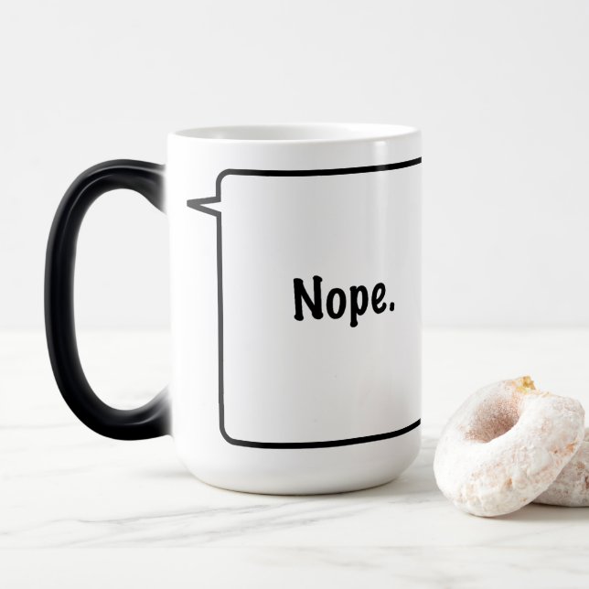 NOPE 15 Oz. Caneca transmutação (Com Donut)