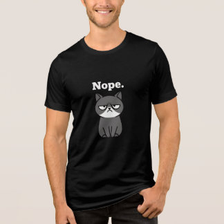 Nope Cat – Zero Motivation Today