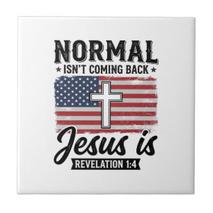 Normal Não Está Voltando Camisa Jesus Revelação_1