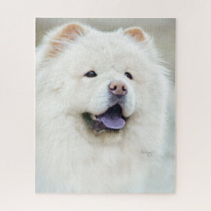 Norman Cream Chow Chow Quebra-cabeça