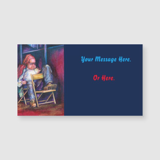 Norman prefere desenhar no Sono (Frente)