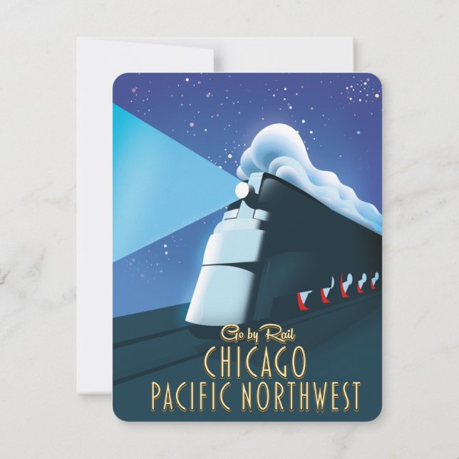 Noroeste do Pacífico de Chicago (Verso)