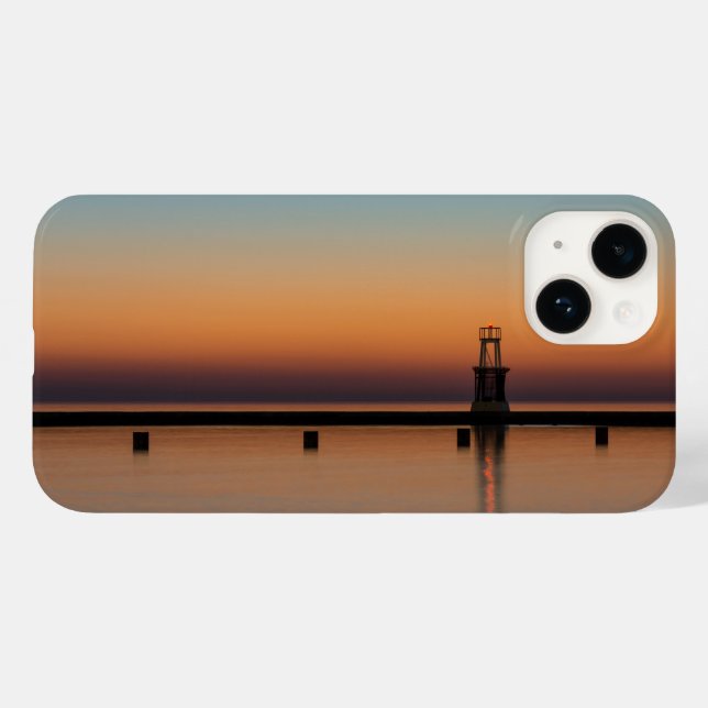 North Ave Lighthouse Sunrise (Verso (horizontal))