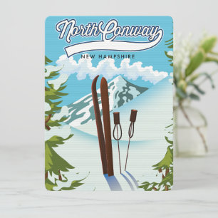 North Conway New Hampshire, para esquiar