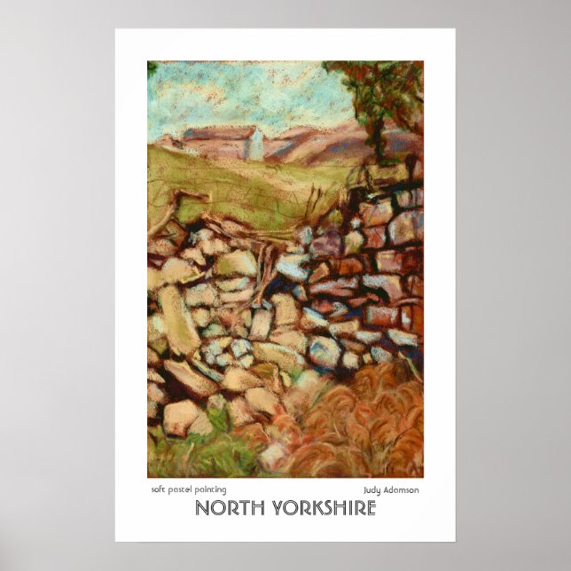 North Yorkshire Impressão ou Poster (Frente)