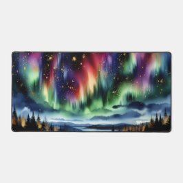 Northern Lights Desk Mat Aurora Borealis Desk Mat