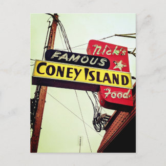 Northwest Neon: Nick's. Cartão postal