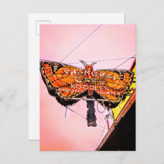 Northwest Neon: O Shanghai Cafe, cartão postal