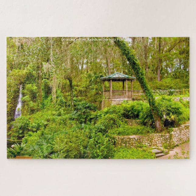 Nós Amamos Quebra-Cabeça de Rainbow Springs na Fló (Horizontal)