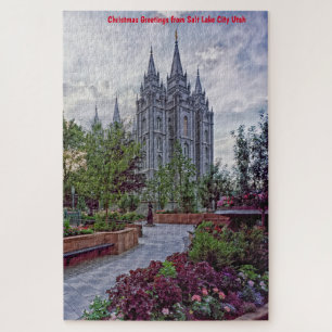 Nós Amamos Quebra-Cabeça de Salt Lake City Utah