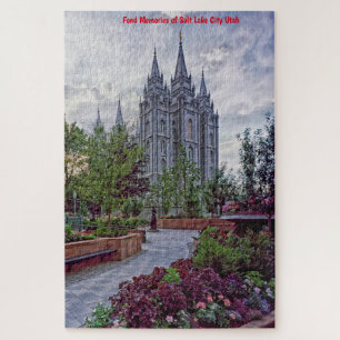 Nós Amamos Quebra-Cabeça de Salt Lake City Utah