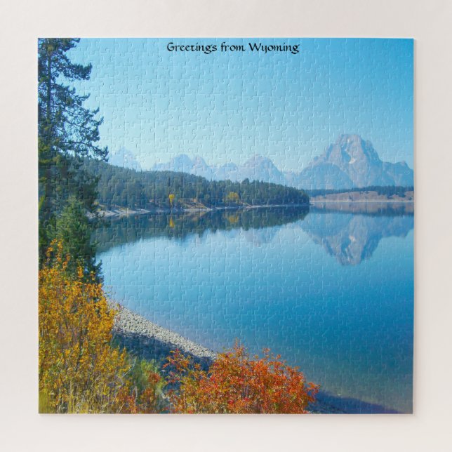 Nós Amamos Quebra-Cabeça de Wyoming (Vertical)
