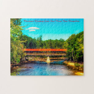 Nós amamos Quebra-cabeça do Rio Saco New Hampshire