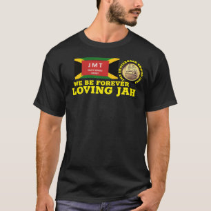 Nós amaremos para sempre a camiseta preta básica J