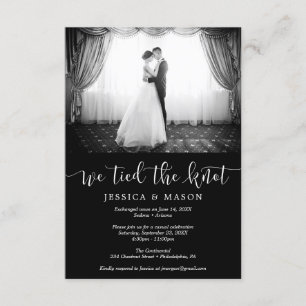 Nós Amarrámos o Nó Convite Fugiu Anúncio