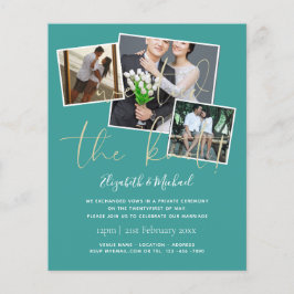 Nós Amarramos Os Nossos Nossos Convites De Anúncio