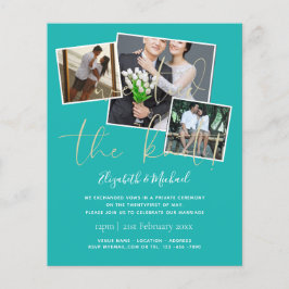 Nós Amarramos Os Nossos Nossos Convites De Anúncio