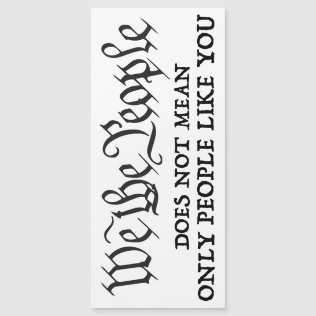 Nós As Pessoas - Não Apenas Como Você - (Frente)