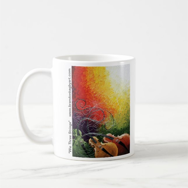 Nós caneca de café de três cordas (Esquerda)