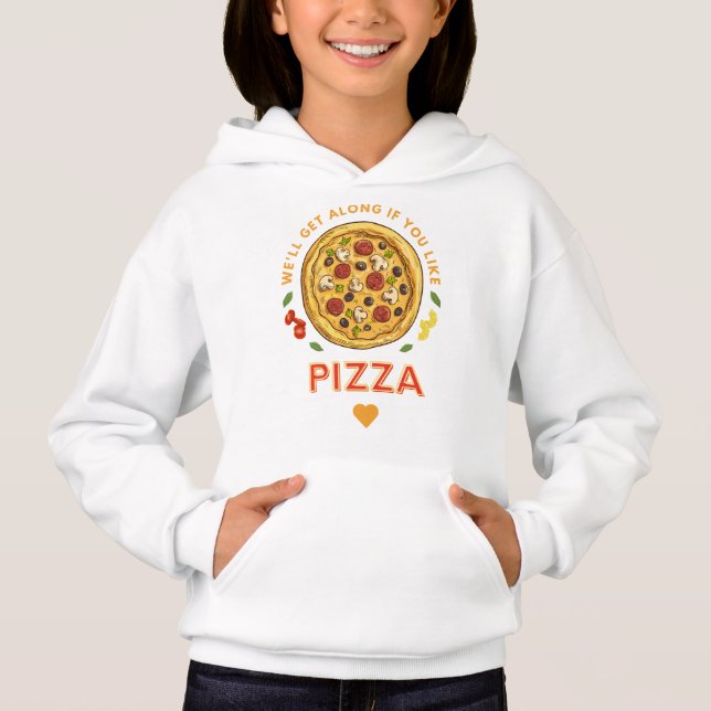 Nos daremos bem se você gosta de slogan de pizza (Frente)