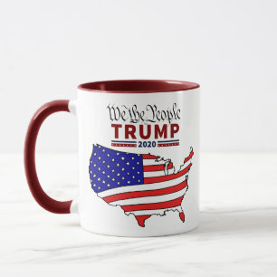 "Nós" do trunfo as pessoas de caneca 2020 de caf
