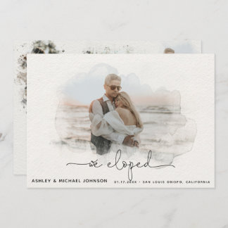 Nós Elografamos Anúncio de Casamento Fotográfico 4