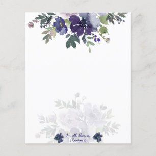 Nos entregue fundo floral aquarela