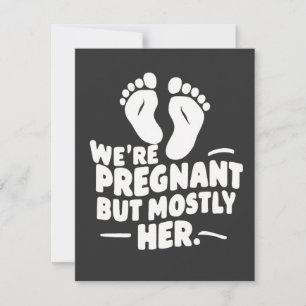 Nós estamos grávidos, mas principalmente o pai eng