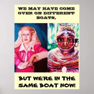 NÓS ESTAMOS TODOS no MESMO poster do BARCO