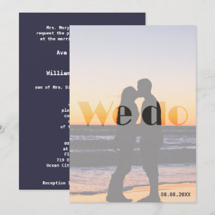Nós Fazemos - Convite Para Casamento Sunset
