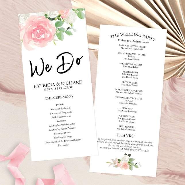 Nós Fazemos Programa de Casamento Floral com Rosas (Criador carregado)