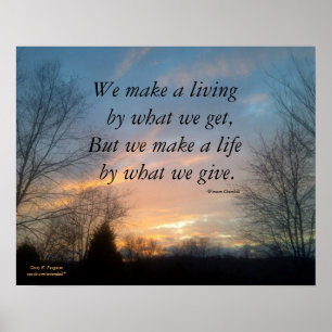 NÓS FAZEMOS UM POSTER VIVO DE WINSTON CHURCHILL