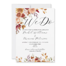 Nós Fazemos Voadores De Inverno Convite De Casamen