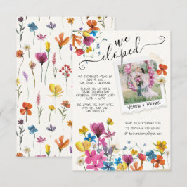 Nós Fugimos Imprensa Flores Anúncio Boho