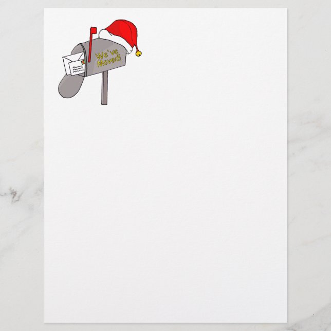 Nós movemo-nos! Cabeçalho novo do endereço (Frente)