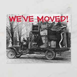 Nós movemos a mudança do cartão de endereço