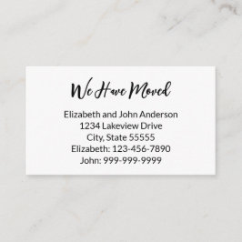 Nós movemos o anúncio em movimento preto e branco