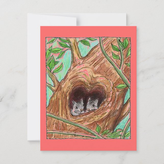 Nós movemos o convite novo do endereço do anúncio (Frente)