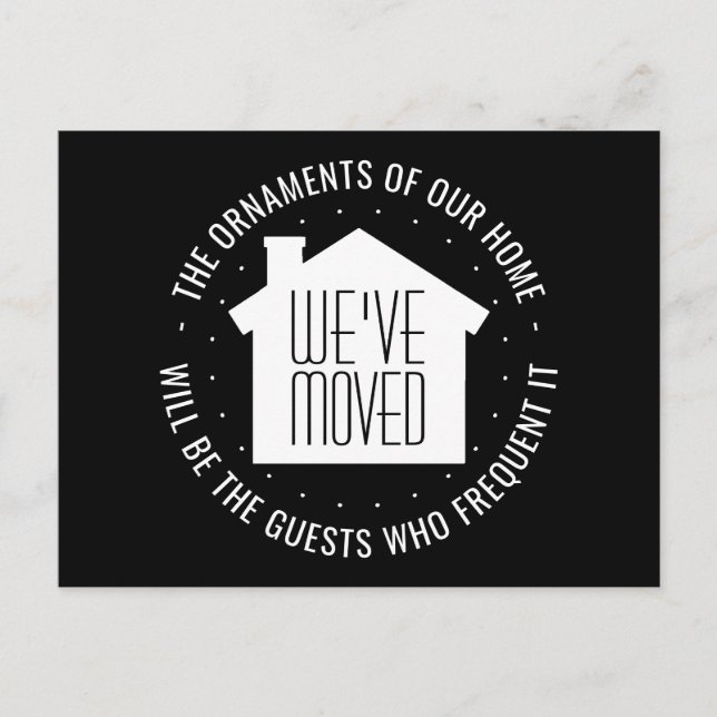 Nós movemos o endereço novo do convite do (Frente)