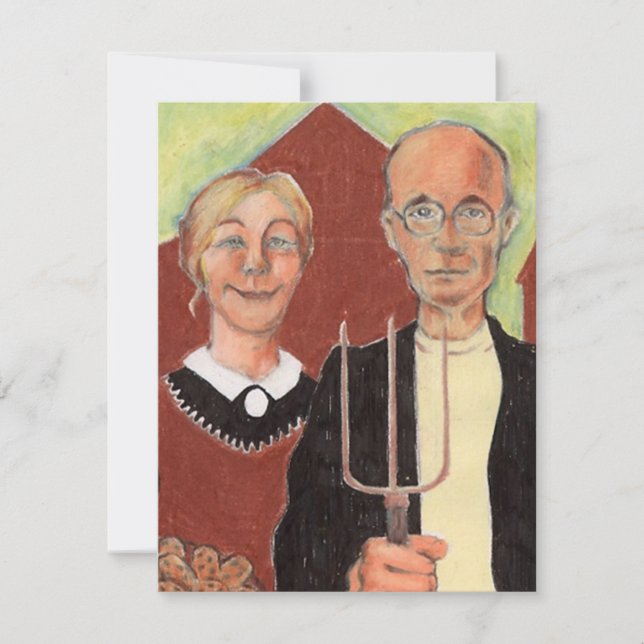 Nós Mudamos Anúncio Rancho American Gothic (Frente)